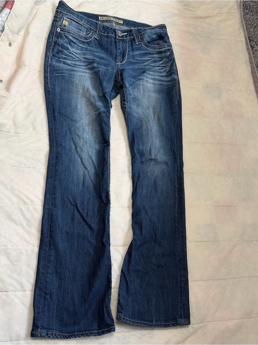 Big Star Women’s Dark Blue Flare Jeans